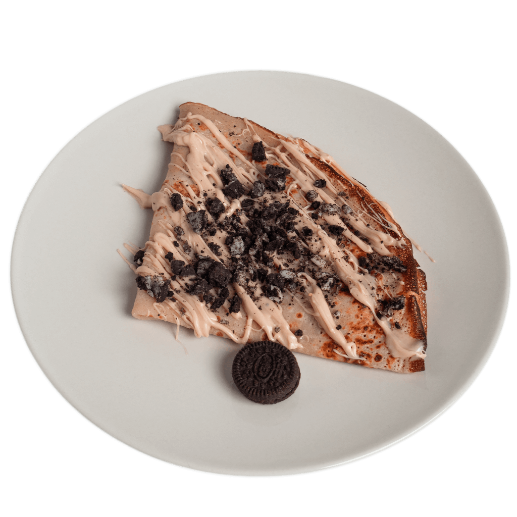 Crepe de sabor kinder y Oreo en Pancastic